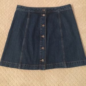 Denim Mini Skirt